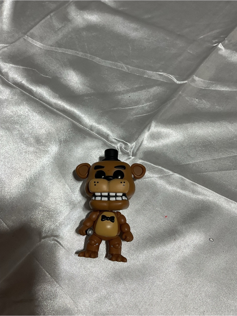 Brown Bear Collectible Figure with Black Top Hat